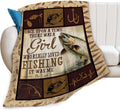 Fish Blanket Throw Blanket for Kids and Adults - Soft Warm Fleece