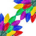 C9 LED Christmas Lights String 2-Pack - Connectable Multi-Color