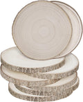 8 Pcs Large Unfinished Wood Slices 11-12 in - Rustic DIY Centerpieces