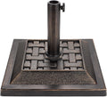 26lb Square Base Stand Weight for Patio Market Umbrella Outdoor