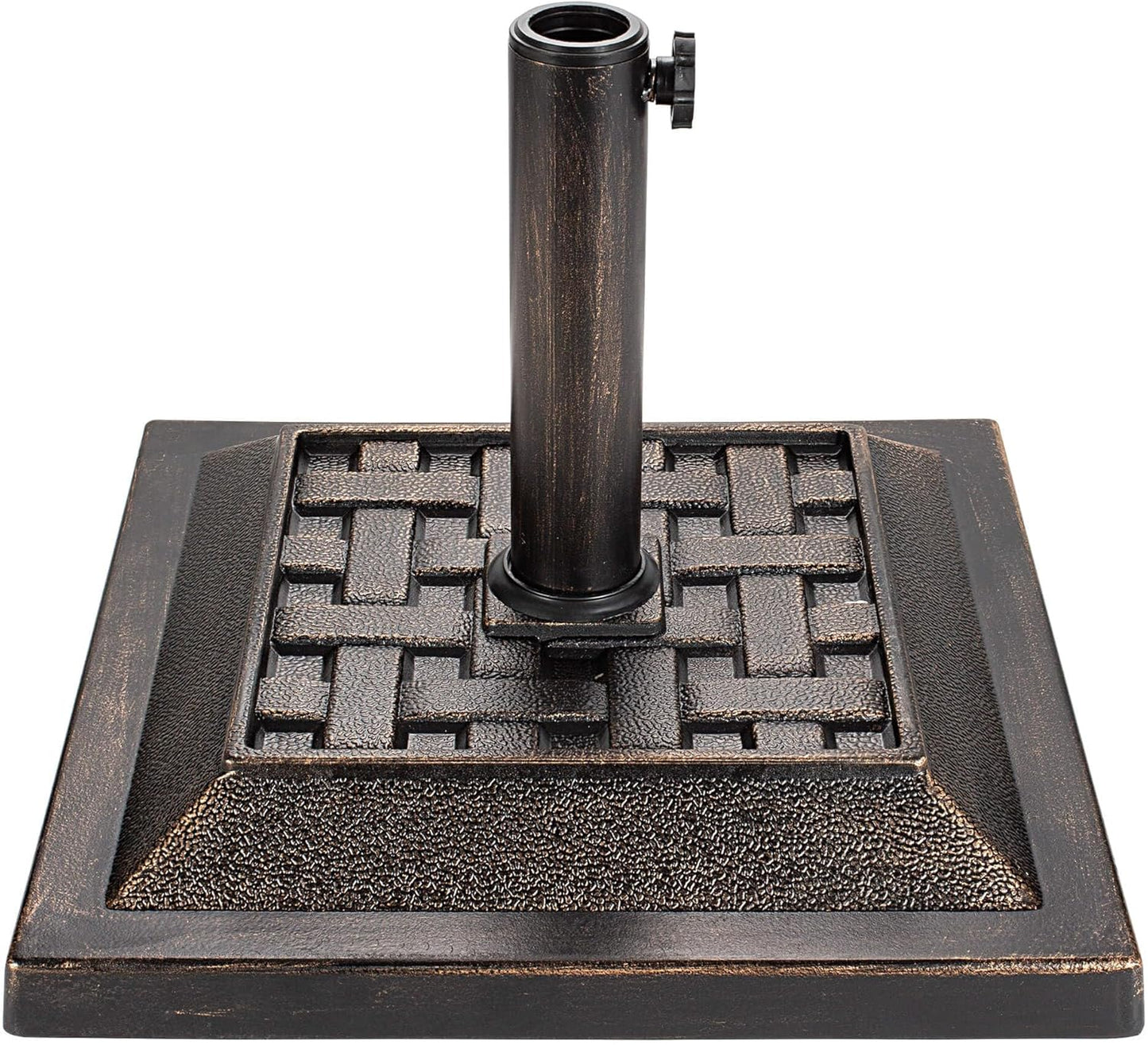 26lb Square Base Stand Weight for Patio Market Umbrella Outdoor