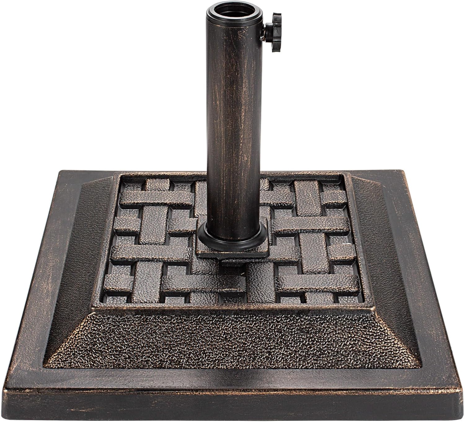 26lb Square Base Stand Weight for Patio Market Umbrella Outdoor