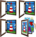 8.5x11 Kids Art Frames Set of 4 - Front-Opening Display & Storage