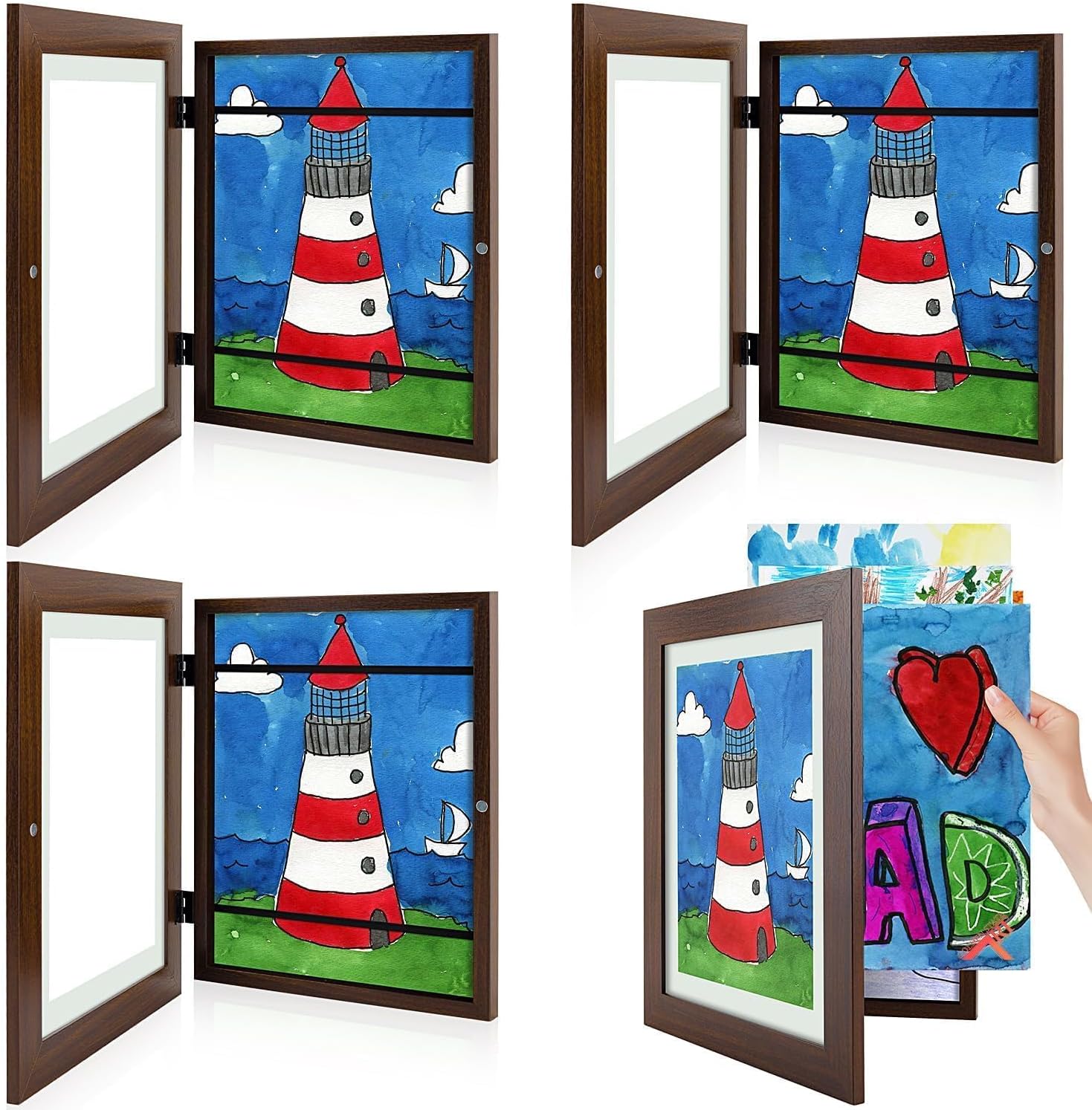 8.5x11 Kids Art Frames for Cherished Drawings and Projects