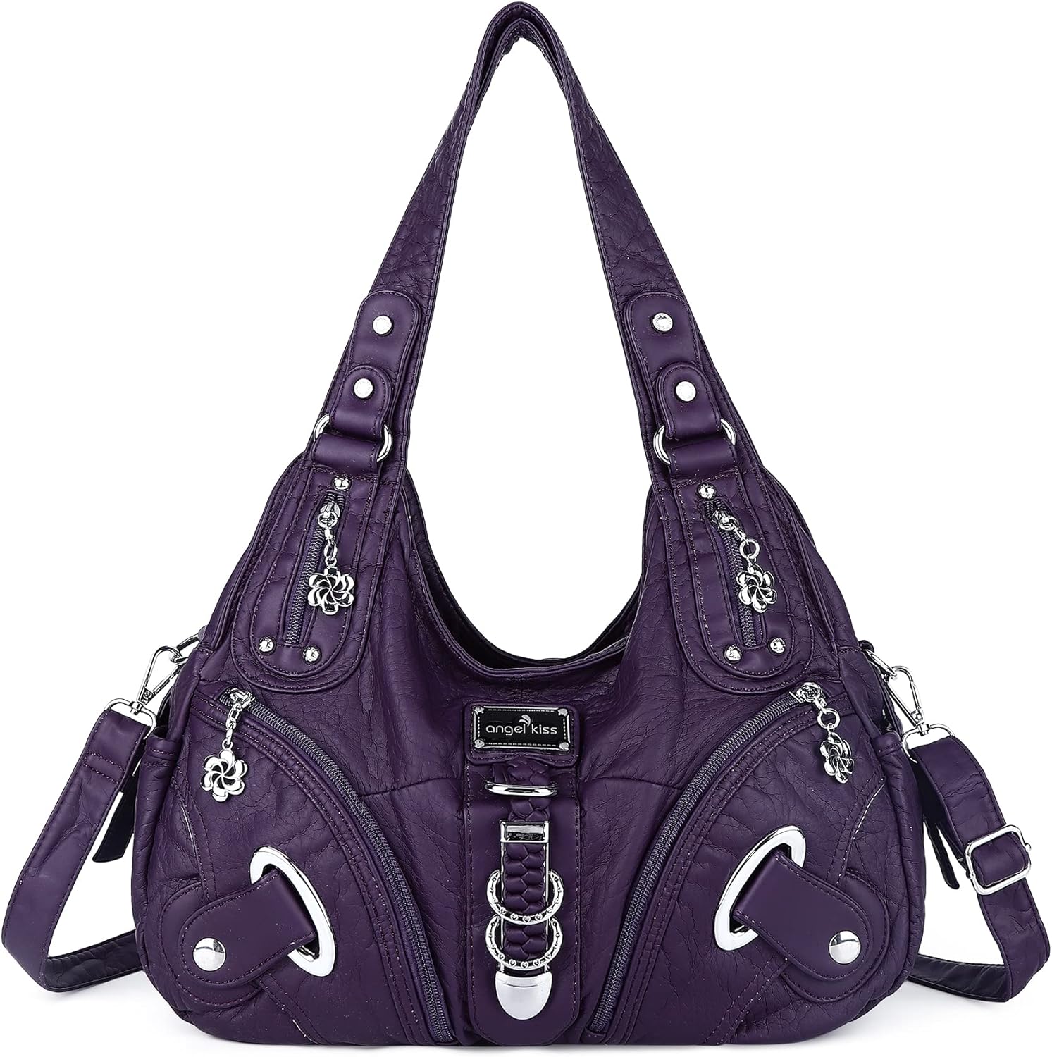 Angelkiss Hobo Purses for Women - Stylish Large Shoulder Bags