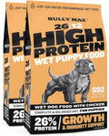 Bully Max Wet Puppy Food - High Protein Dehydrated Chicken Blend