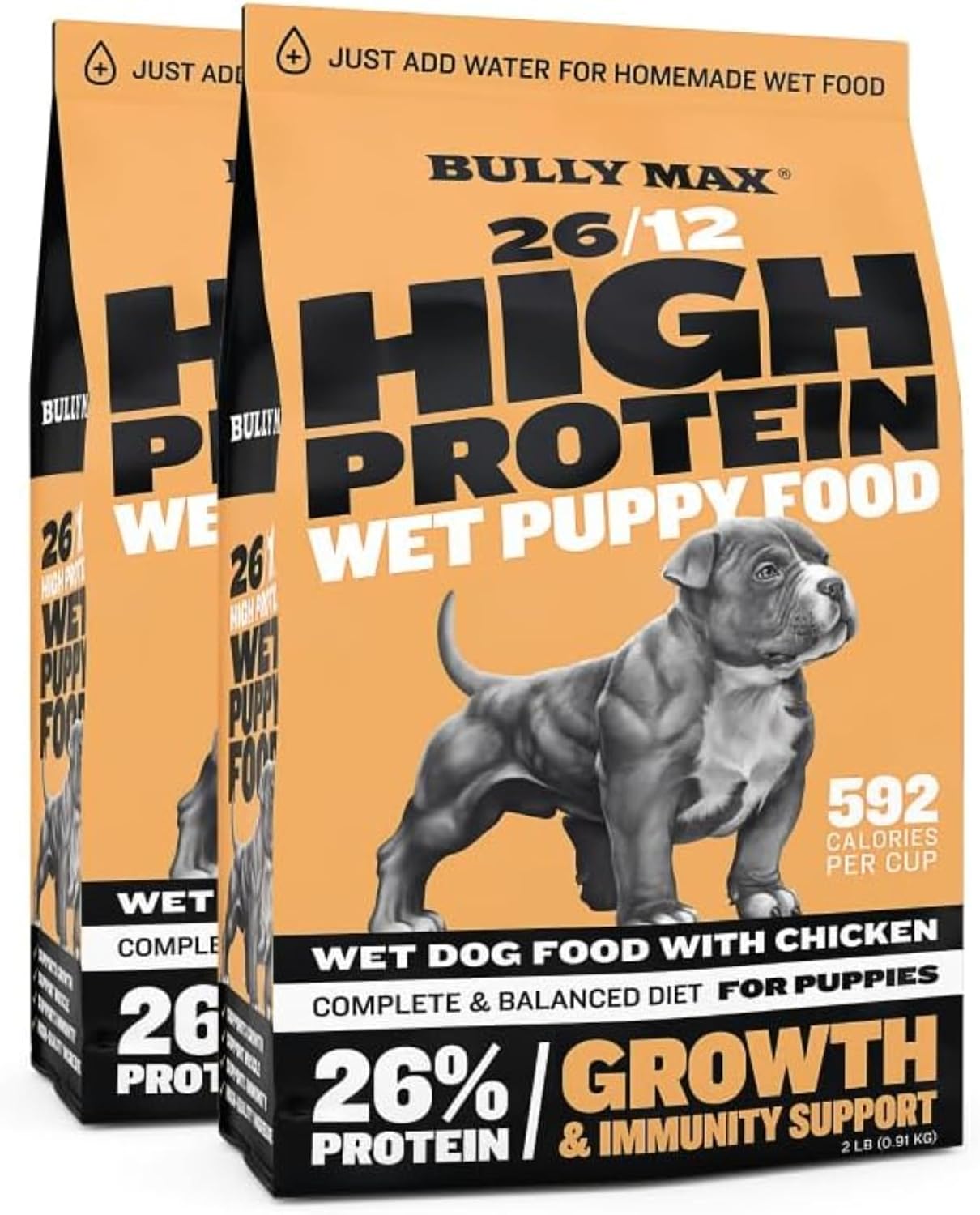 Bully Max Wet Puppy Food - High Protein for Healthy Growth