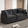SoarFlash 77.95 in Chenille Sectional Sofa - Flexible Modular Comfort
