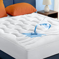 Twin Mattress Protector Waterproof Quilted Fitted Pad - Deep Pocket