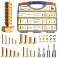 M4 M5 M6 M8 Metric Bolt Assortment Kit - Heavy Duty Fasteners
