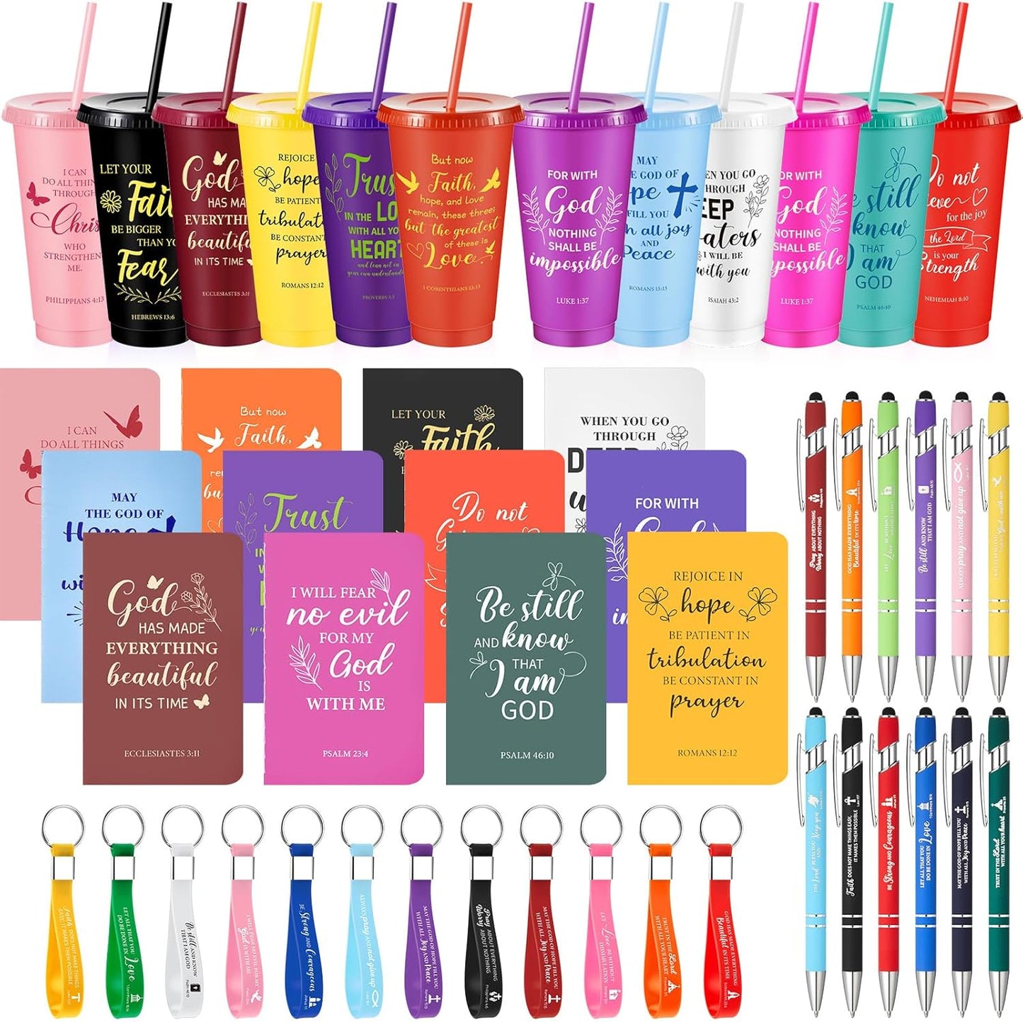 48 Pcs Christian Church Gifts Set for Thanksgiving and Christmas