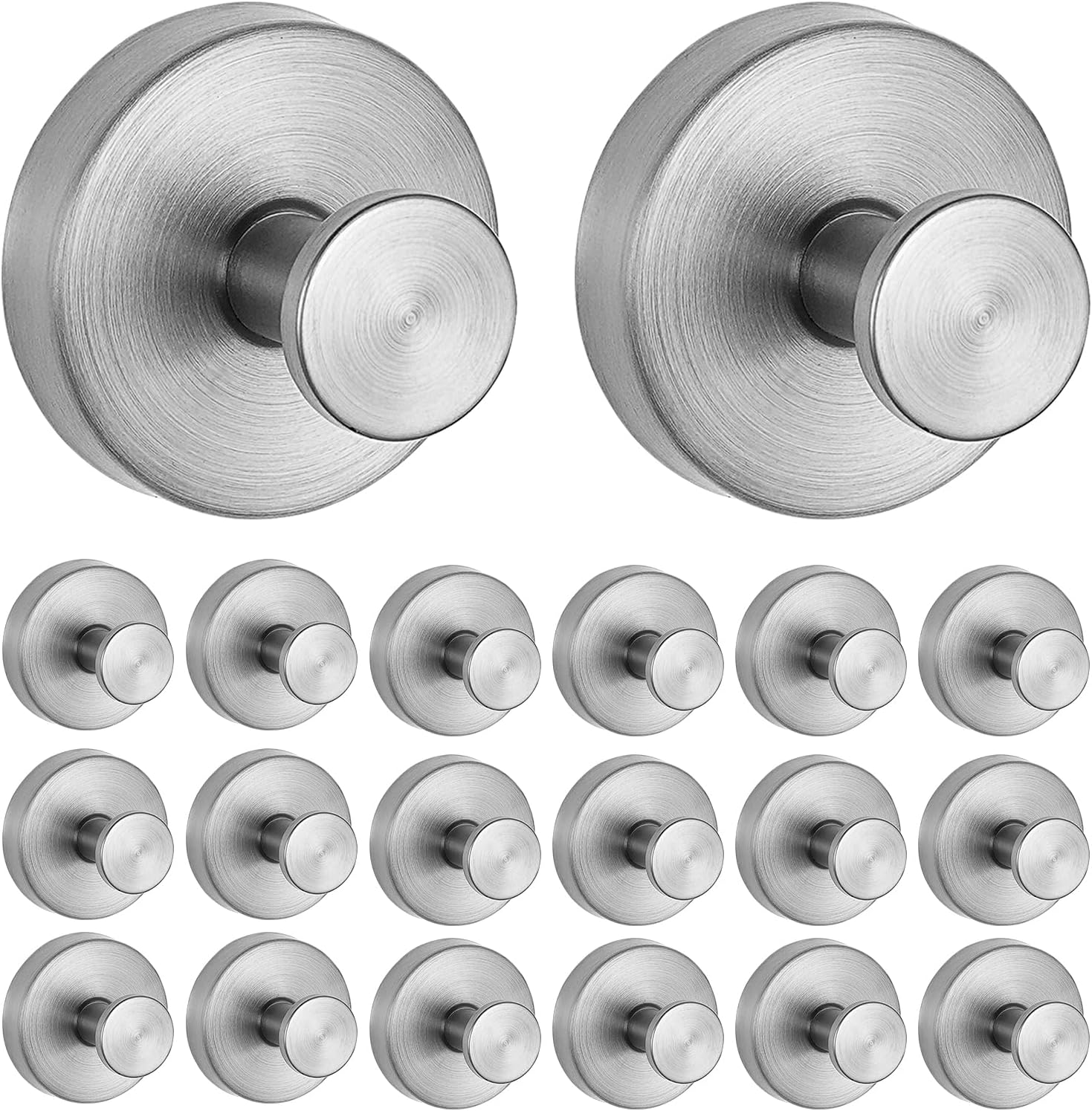 20 Pack Suction Cup Hooks for Shower and Bathroom Use
