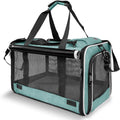 Small Dog Carrier 18in Collapsible Softshell Pet Carrier - Roomy