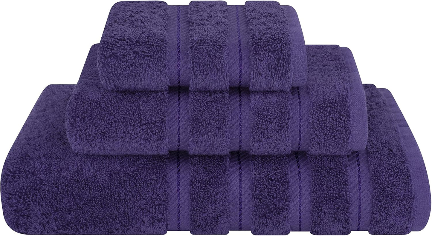 Premium 3 Piece Turkish Towel Set for Luxurious Comfort