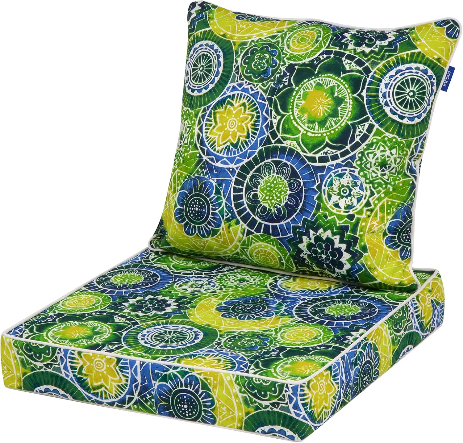 Deep Seat Cushions for Outdoor Furniture - Fade Resistant Comfort
