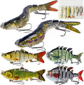 Multi Jointed Swimbait Saltwater Fishing Lures - Lifelike Slow Sinking