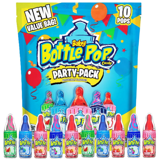 Assorted Baby Bottle Pop Lollipops - Fun Party Favors!