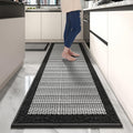 Non Slip Kitchen Rugs Set of 2 2.5ftx6ft + 20ftx32ft Runner and Mat