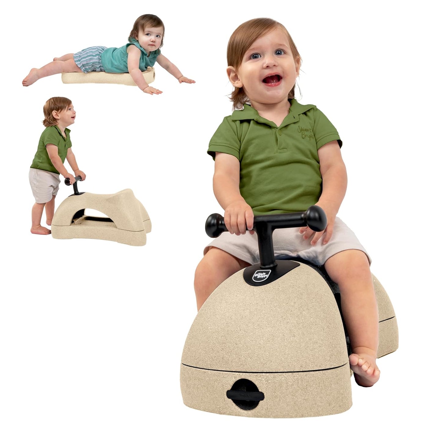 Nuby Boogie Buggy 3-in-1 Scooter for Kids: Walker, Caster Board