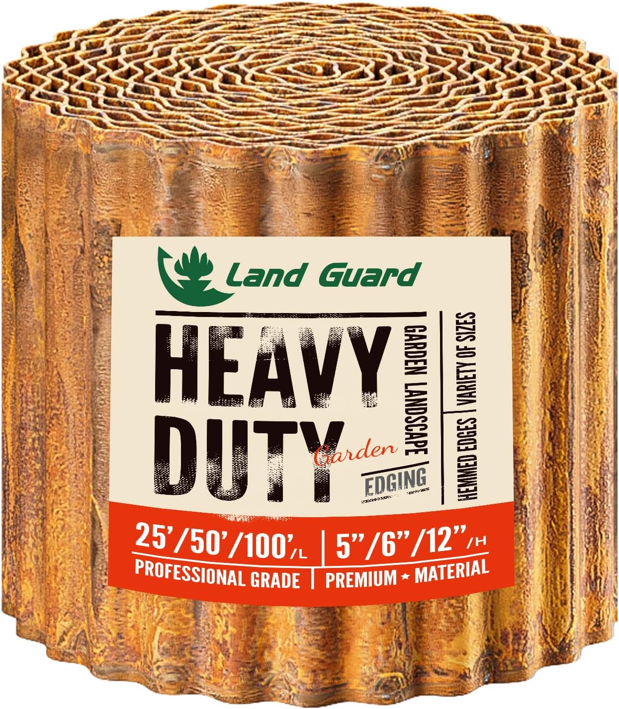 Land Guard Corrugated Garden Edging for Stylish Lawn Borders