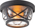 Oil-rubbed Bronze Flush Mount Ceiling Light Fixtures - Farmhouse