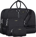 IBFUN Weekender Bags for Women 3Pcs Set - Large Overnight Canvas