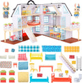Honey Bee Acres Buzzby Farmhouse 15 in Dollhouse Playset