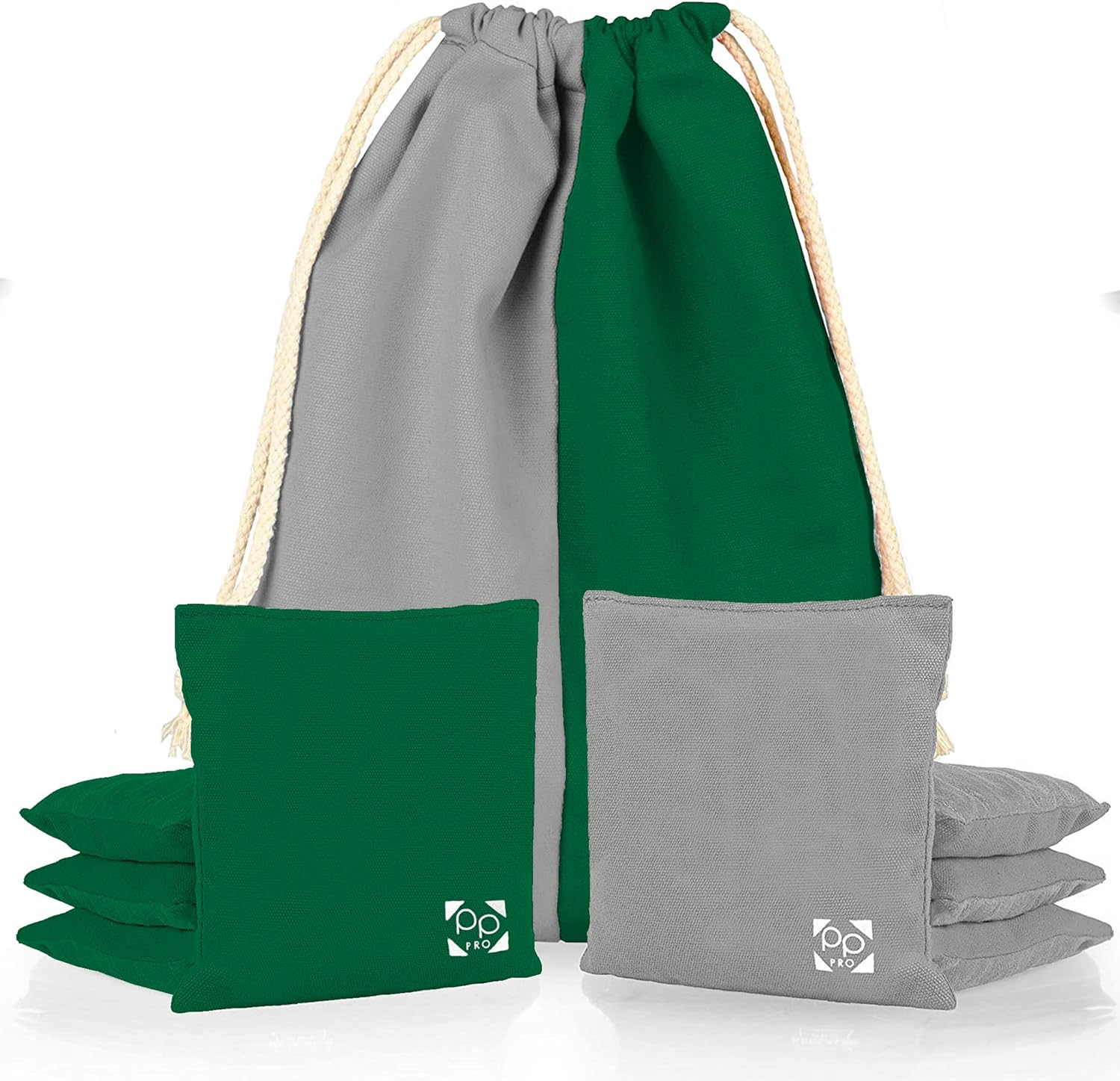 Professional Cornhole Bags for All Weather Play - Set of 8