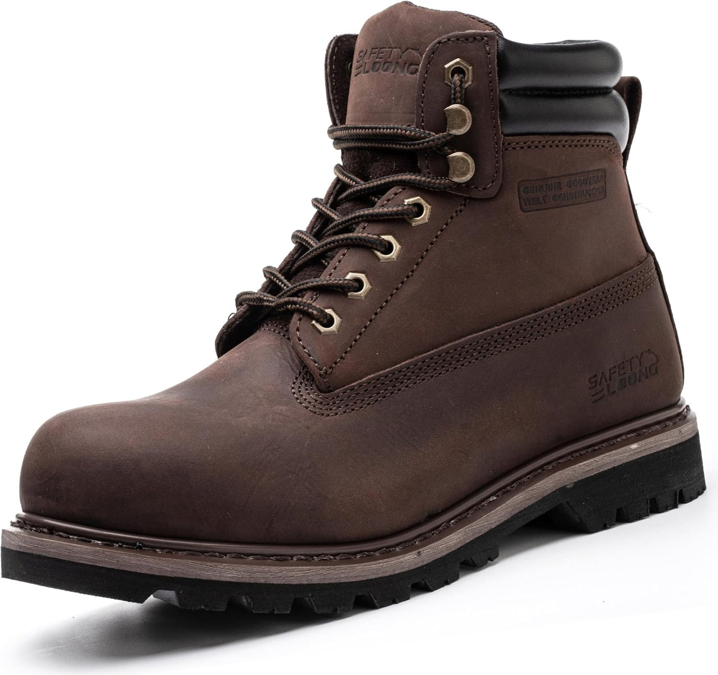 Waterproof Soft Toe Work Boots for Men - Comfortable & Durable