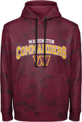 Men's Big Logo Wordmark Camo Pullover Hoodie - Team Colors