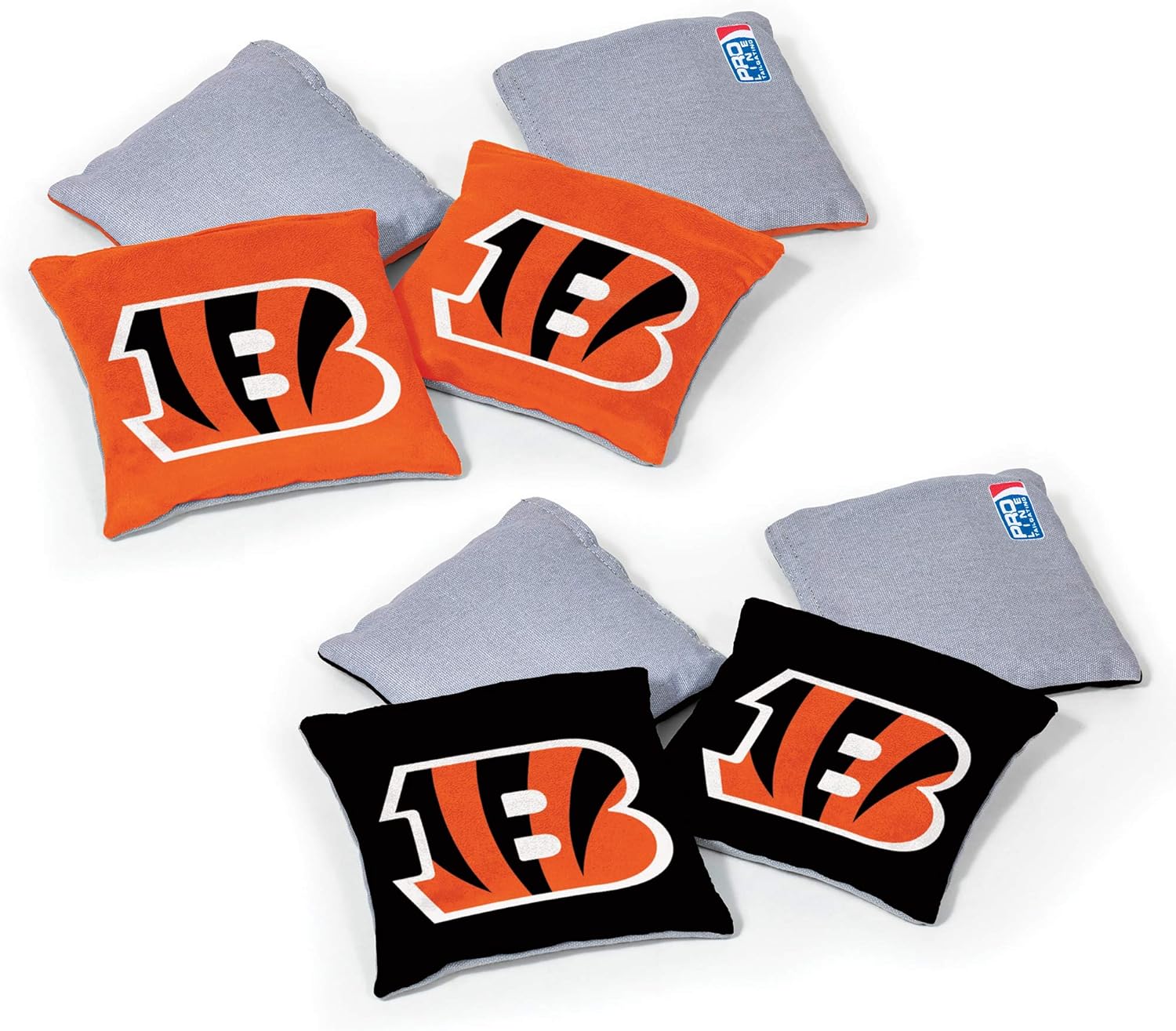 NFL Pro Football Dual Sided Bean Bags for Tailgates and Outdoors