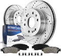 Front Brake Kit for Chevrolet GMC Silverado Sierra Yukon XL - Drilled
