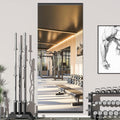 Home Gym Mirror 94in x 39in Frameless Full Length Wall Mounted - Clear
