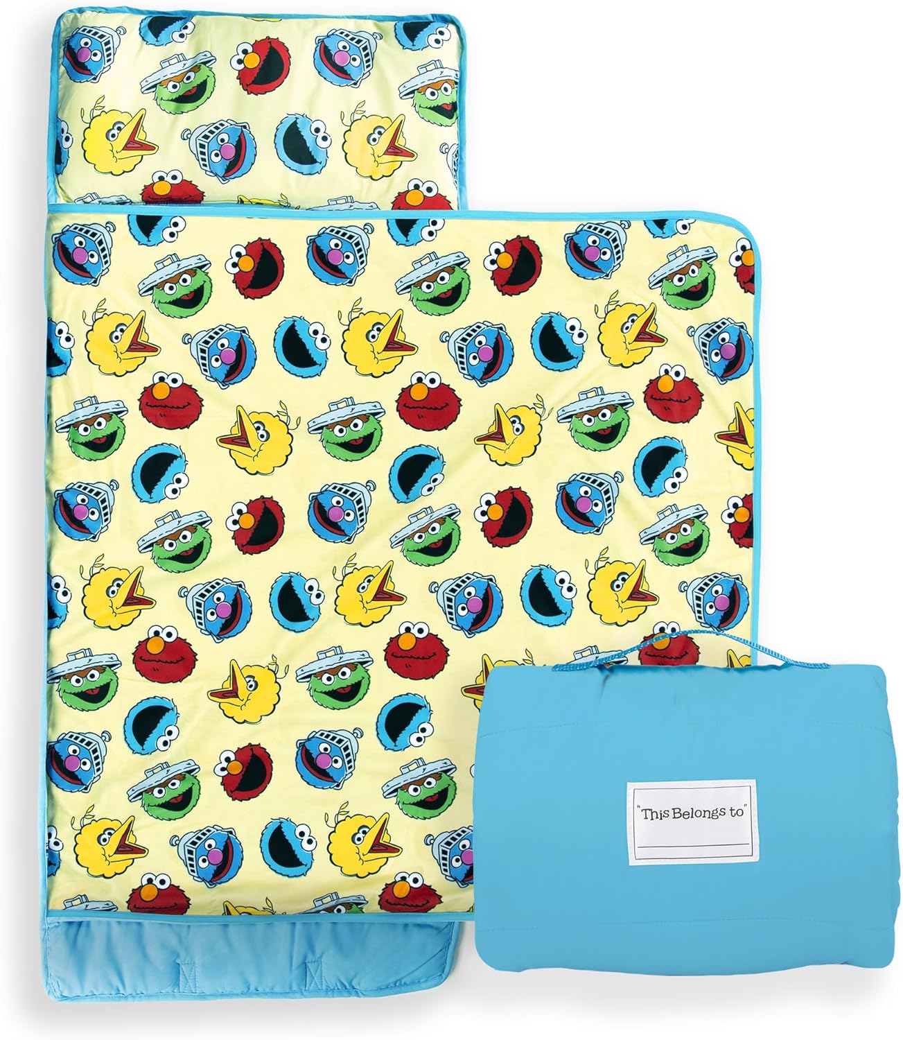 Jay Franco Kids Nap Mat with Pillow & Blanket for Sleepovers