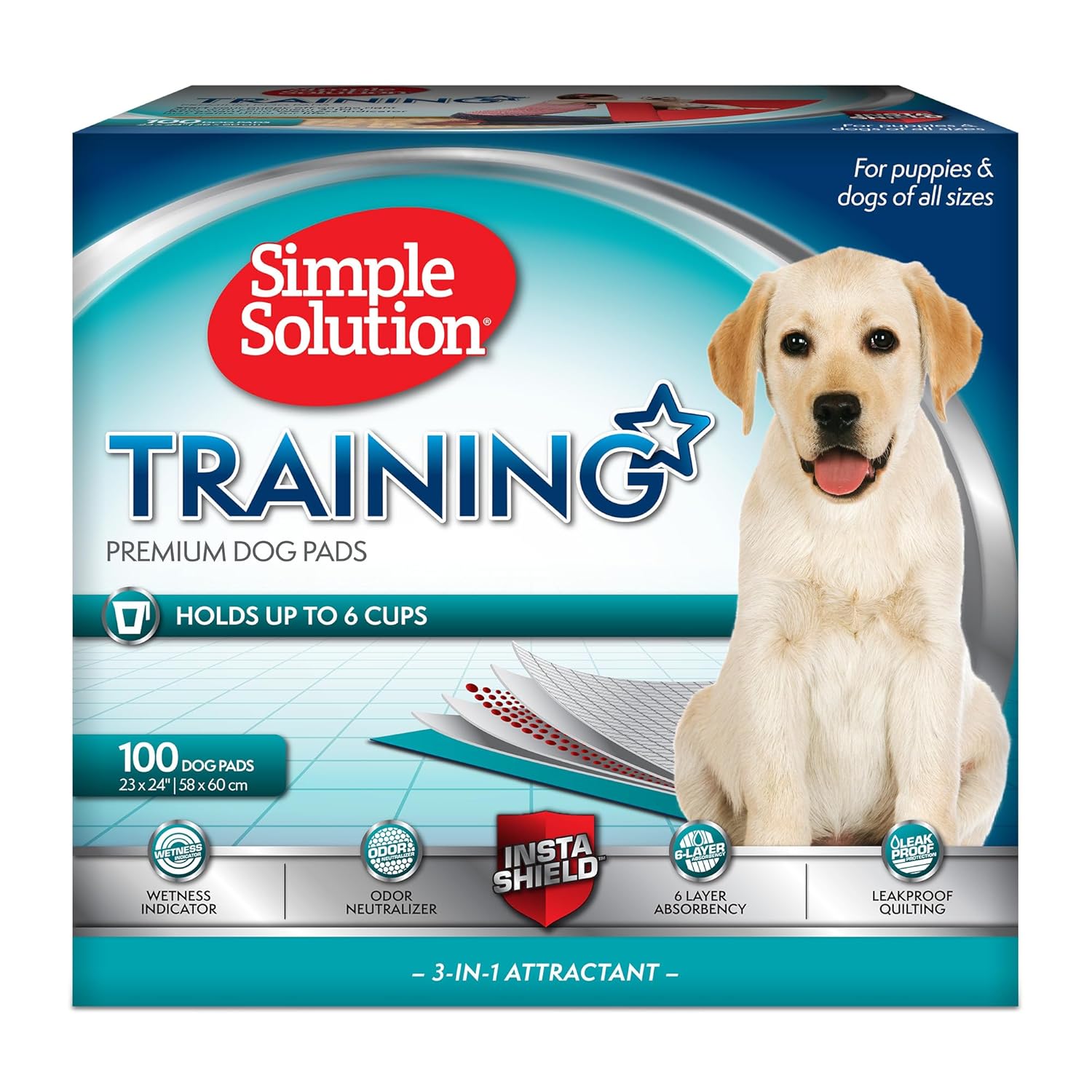 Large Leak-Proof Puppy Training Pads for Easy Housebreaking