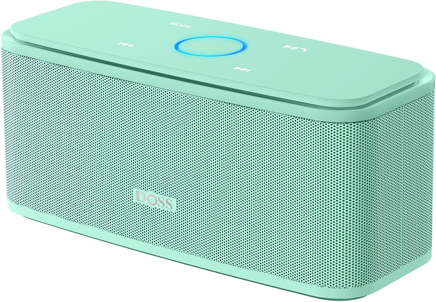 DOSS SoundBox Touch: 12W HD Sound, IPX5 Water-Resistant, 20H Playtime - Green
