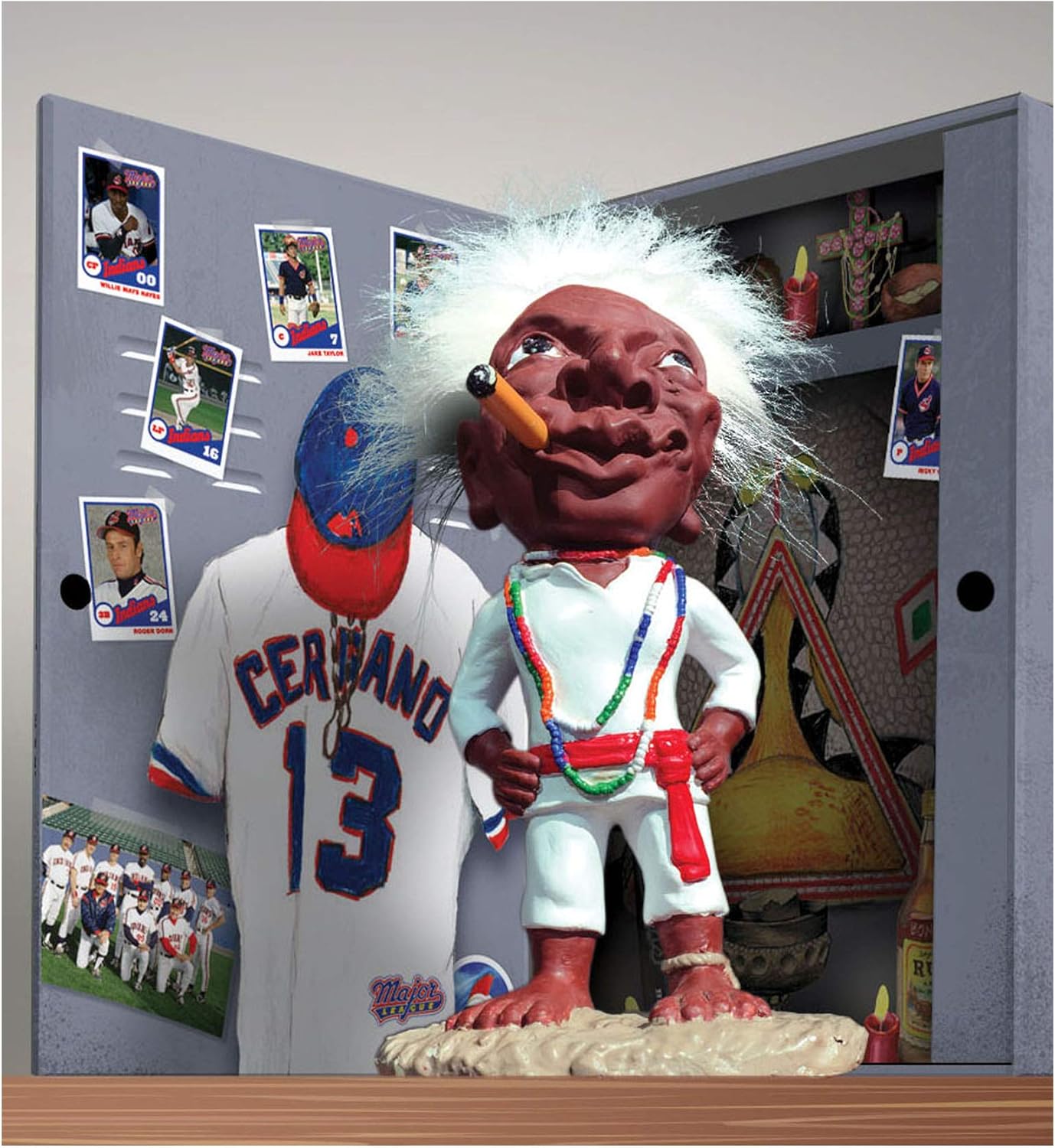 Jobu Officially Licensed Major League Movie Replica 10in Figure