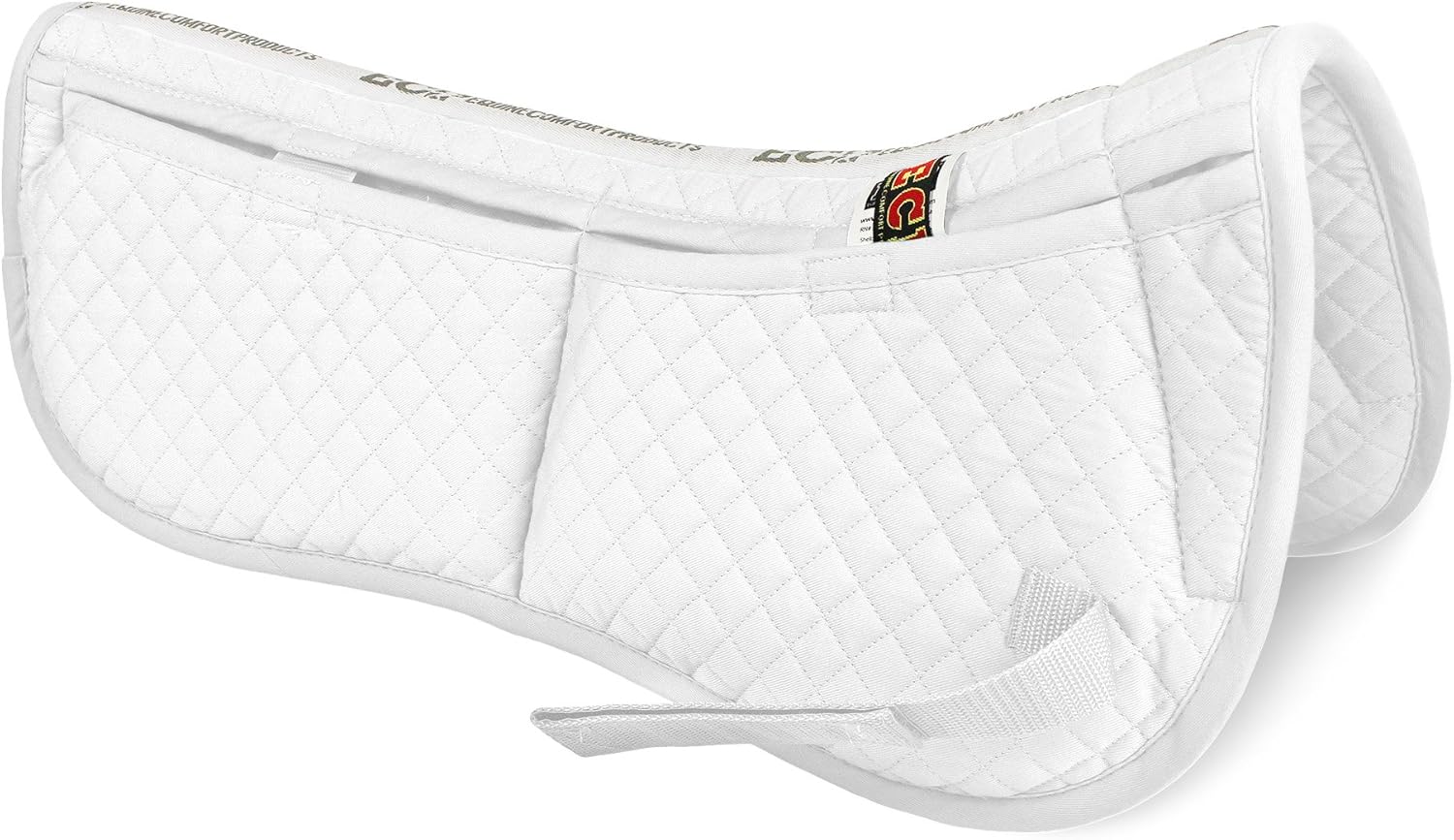 Adjustable Shock Absorbing Memory Foam Half Saddle Pad for Comfort