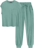 Women's Two Piece Tracksuit Summer Set - Comfortable Lounge & Jogger