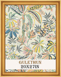 GULETHUN 20x27 Frame Transitional Modern Design - Rustic Gold Poster