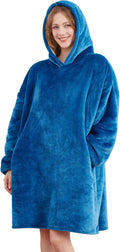 Wearable Blanket Sweatshirt Oversized Sherpa Hooded Blanket Hoodie