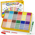 Washable Markers for Kids 240 Count Bulk Classroom Set - Best Value
