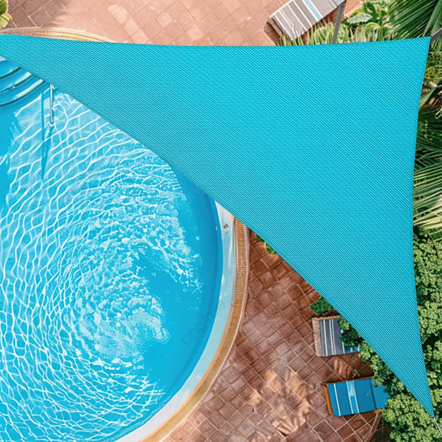 20ft x20ft x20ft Sun Shade Sail for Ultimate Outdoor Protection