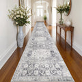 3x20 Washable Runner Rug - Extra Long Vintage Hallway Runner 3x20