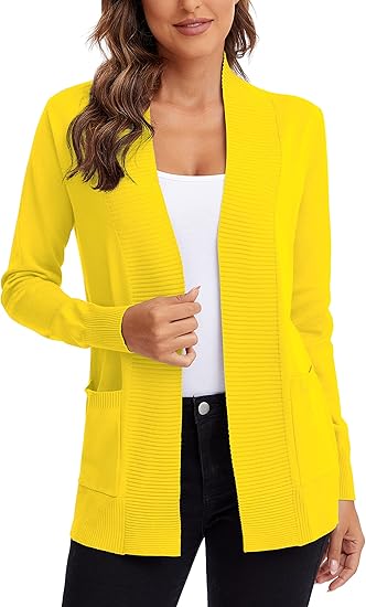 Urban CoCo Women's Lightweight Open Front Cardigan Sweater Review