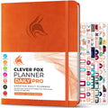 Clever Fox Planner Daily PRO 8.5 x 11 in - Undated Daily Life Planner