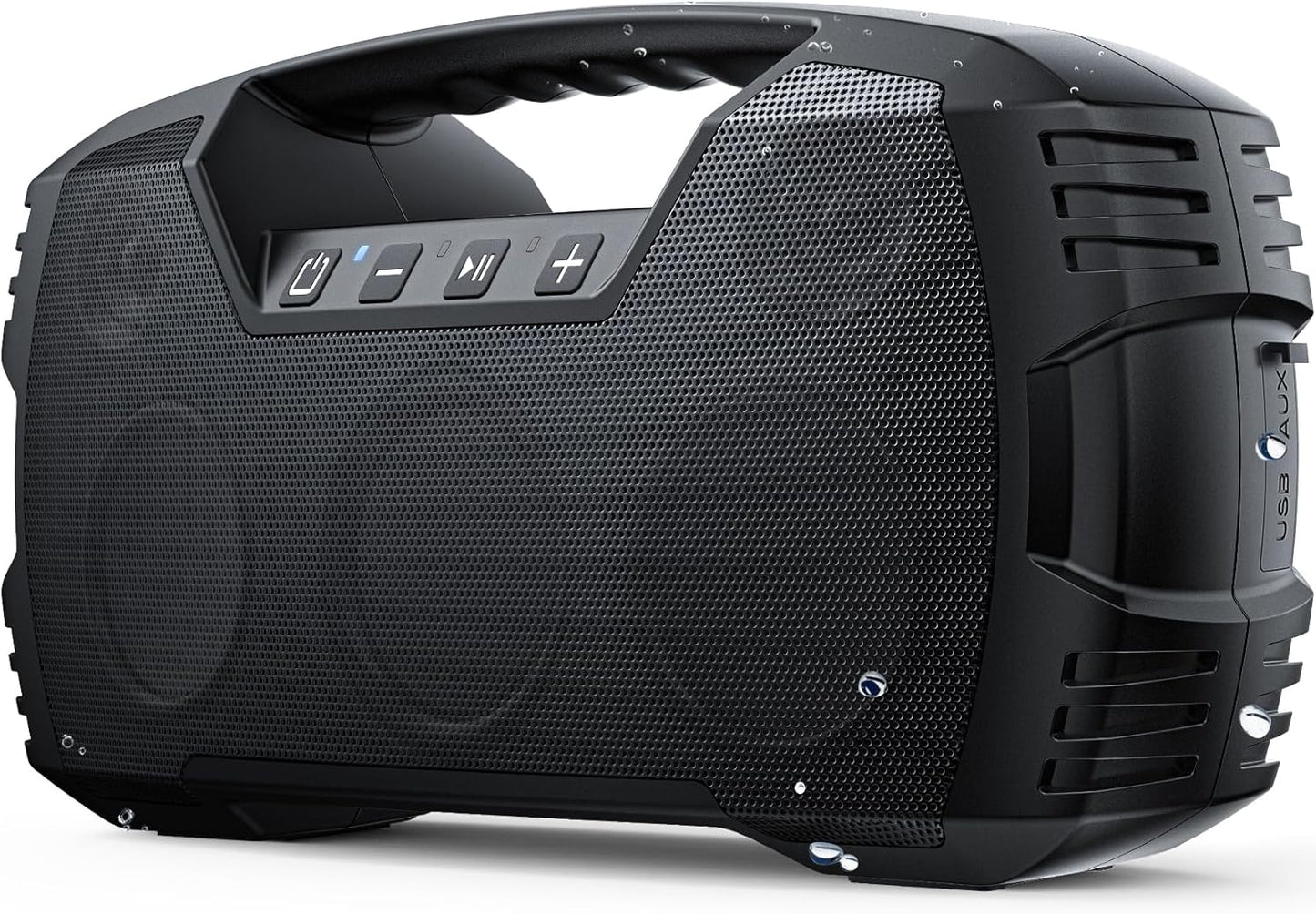 Powerful 40W Portable Speaker: Loud Sound, Waterproof, 32H Playtime