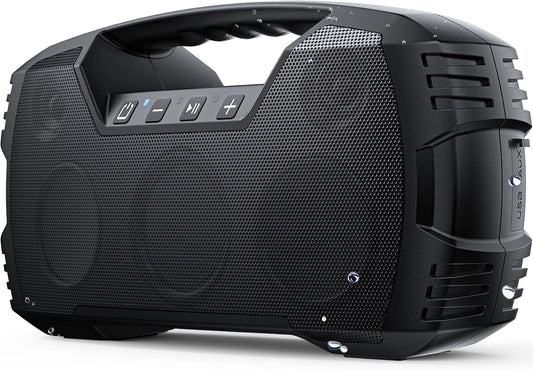 Powerful 40W Portable Speaker: Loud Sound, Waterproof, 32H Playtime