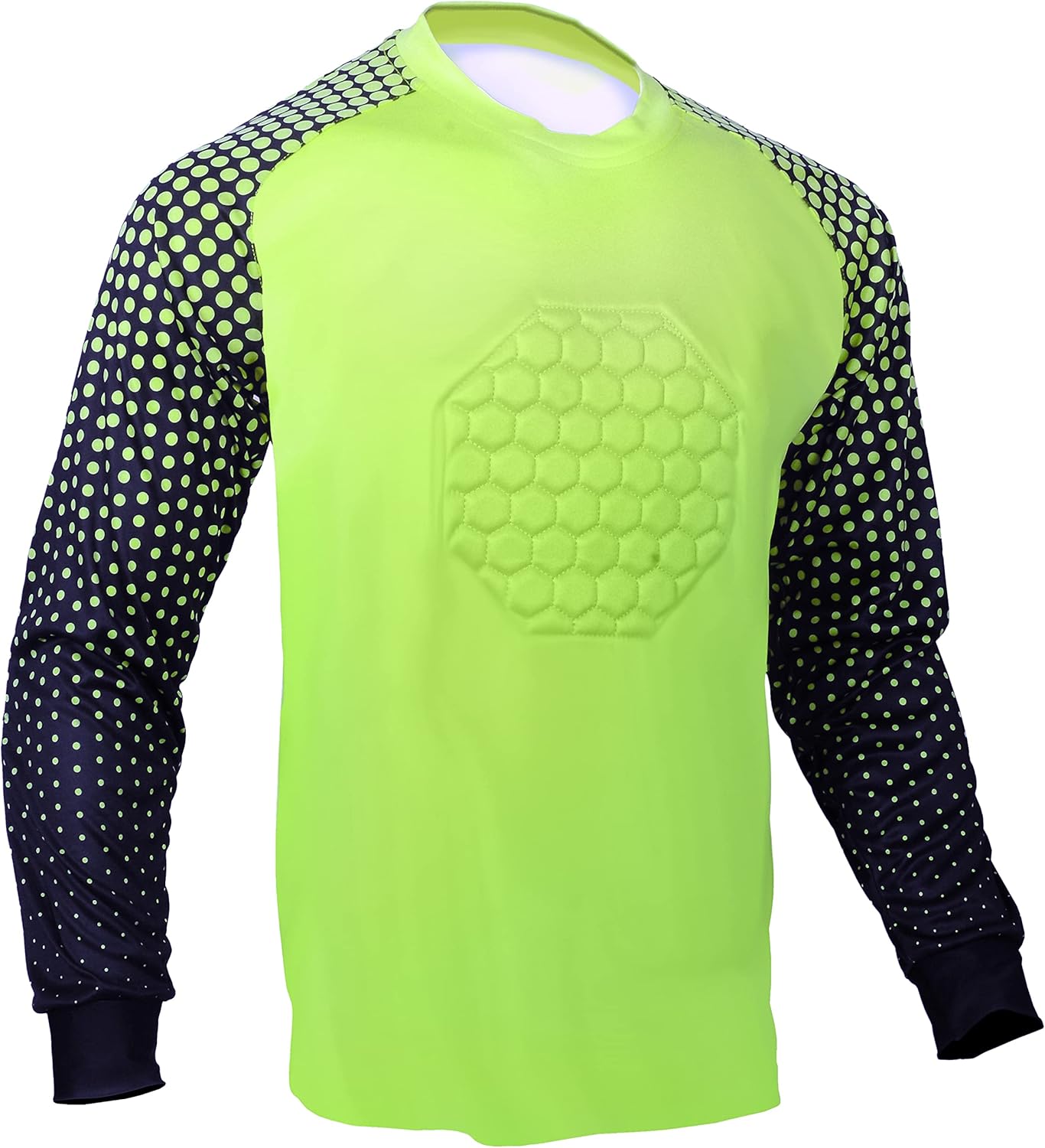 Soccer Goalie Shirt Padded Goalkeeper Jersey for All Sizes
