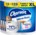 Charmin Toilet Paper Ultra Soft Cushiony Touch - Family Mega XL Value